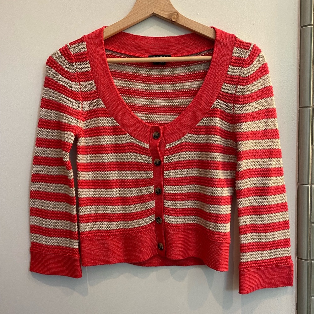 Vintage Theory Garter Stitch Cardi